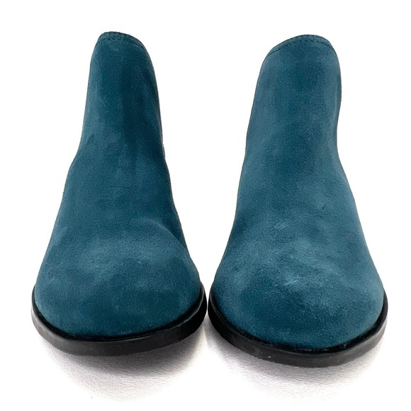 Sorel Lolla II Cut Out Boot Women’s Size 7.5 Dark Sea & Black Suede Booties EUC - Picture 5 of 13